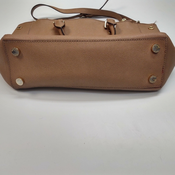 MICHAEL KORS Tan Leather Shoulder Bag - Picture 7 of 14